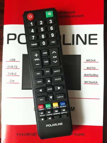 Polarline подключить телефон. Polarline 58pu55stc-SM пульт. Пульт для телевизора Polarline 20pl12tc. Пульт к телевизору Polarline 32pl56тс. Телевизор Polarline 32 пульт.