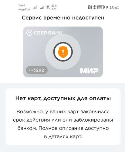 Mir pay ожидание активации. Внутренняя ошибка ми пей. Оплата картой временно недоступна. Mir pay сервис временно недоступен. Мир Пэй.