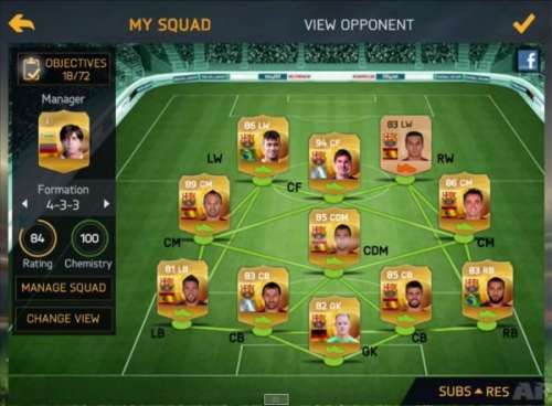 FIFA 15: Ultimate Team Edition